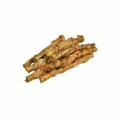 FLAMINGO Friandise Poisson Peau De Morue Fumee+poulet Twist 85g -Alimentation pour chien Soldes 10221363 2