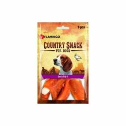 FLAMINGO Country Snack Cote S Canard 120gr 9pcs