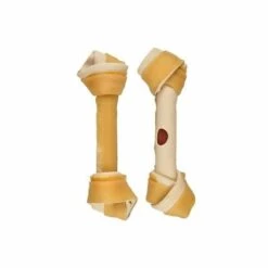 FLAMINGO Os Avec Noeuds Poulet Zeno L 15cm 2pcs -Alimentation pour chien Soldes 10228069 2