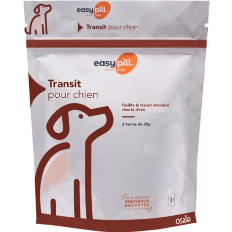 OSALIA Easypill Transit Pour Chiens - 6 Barres De 28g 3 OSALIA Easypill Transit Pour Chiens - 6 Barres De 28g