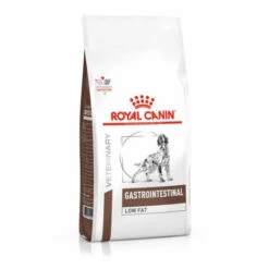 Croquettes Royal Canin Veterinary Diet Gastro Intestinal Low Fat Pour Chiens Sac 1,5 Kg