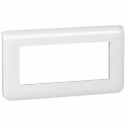 Plaque Mosaic 5 Modules Horizontal - Blanc - Legrand