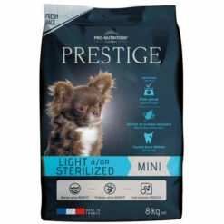 Flatazor Prestige Mini Light Et/ou Stérilisé (chiens De Petite Taille) Désignation : Flatazor Prestige Mini Lightet/ou Stérélisé | Conditionnement : 8 Kg Flatazor Prestige FP4121