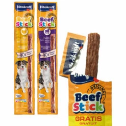 VITAKRAFT Beef Stick Friandises Pour Chien - Lot 5 Sachets Bâton Dinde