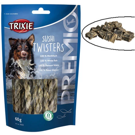 TRIXIE Friandises Sushi Pour Chien Environ 5 Tresses De 10 Cm 3 TRIXIE Friandises Sushi Pour Chien Environ 5 Tresses De 10 Cm