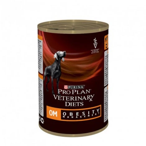 Boîtes Pro Plan Veterinary Diet OM Obesity Management Pour Chiens 12 Boîtes 400 G 3 Boîtes Pro Plan Veterinary Diet OM Obesity Management Pour Chiens 12 Boîtes 400 G