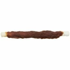 TRIXIE Denta Fun Ostrich Chewing Rolls, 12 Cm, 100 G