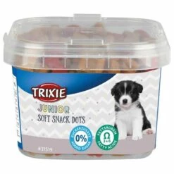 TRIXIE Junior Soft Snack Dots Avec Oméga-3, 140 G
