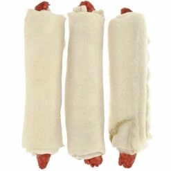 FERRIBIELLA Cuir De Vachette à Chaud En Forme D'os 15 Cm Pour Chiens