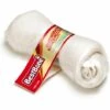 BESTBONE Petit Os Blanc En Cuir De Vachette Thermorétractable Pour Chiens