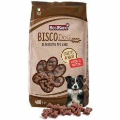 BESTBONE 400 G (Boîte) De Biscuits OBSECTS: Biscuits à La Sauce De Viande Complète Riche En Protéines Pour Les Chiens
