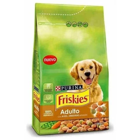 PURINA Friskies Adultes Avec Oiseau Et Légumes 15 Kg 3 PURINA Friskies Adultes Avec Oiseau Et Légumes 15 Kg