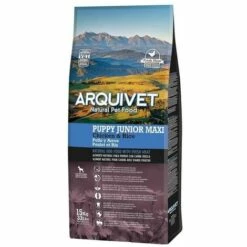 ARQUIVET SLU ARQUIVET JUNIOR MAXI, Pour Chiots De Grande Race, Poulet Et Riz 12 Kg