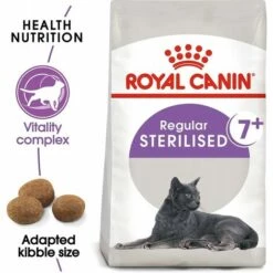 ROYAL CANIN Croquette Chat Royalcanin Sterilised 7+ 400g -Alimentation pour chien Soldes 26974729 2