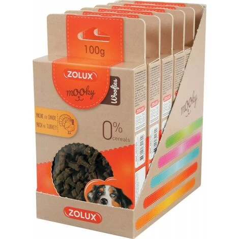 ZOLUX Friandise Mooky Prem Woofies Dinde 100g 5 ZOLUX Friandise Mooky Prem Woofies Dinde 100g – Image 3