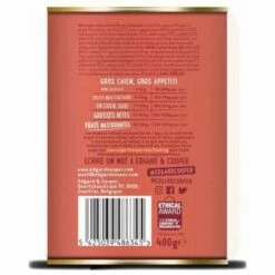 EDGARD & COOPER Patee Pour Chien Poulet Saumon Chien 400gr -Alimentation pour chien Soldes 26976862 3