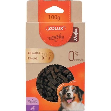 ZOLUX Friandise Mooky Prem Woofies Agneau 100 4 ZOLUX Friandise Mooky Prem Woofies Agneau 100 – Image 2