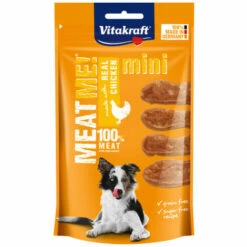 Friandises Sans Céréales Pour Chien Meat Me ! Vitakraft Mini Poulet 60 G