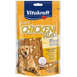Bâtonnets Pour Chien Au Poulet Avec Dés De Fromage Vitakraft 80 G