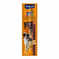 Friandises Pour Chien Beef Stick Superfood Vitakraft 25 G - Carottes / Graines De Chia