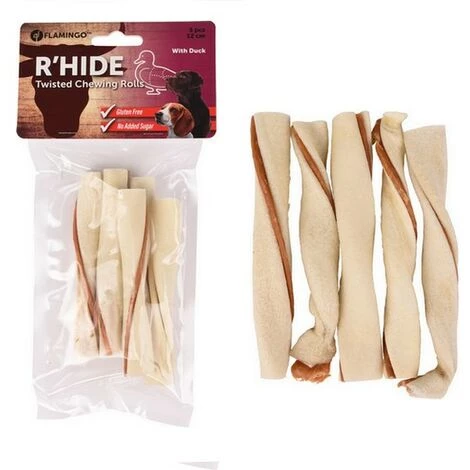 R Hide Twisted Chewing Rolls Avec Canard 12 Cm Désignation : R Hide Twisted Chewing Rolls Avec Canard 12 Cm | Conditionnement : 70 G MORIN IMPORT 520302 3 R Hide Twisted Chewing Rolls Avec Canard 12 Cm Désignation : R Hide Twisted Chewing Rolls Avec Canard 12 Cm | Conditionnement : 70 G MORIN IMPORT 520302