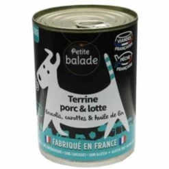 ESPACE PASSION Petite Balade Pour Chien Porc Et Lotte 400g