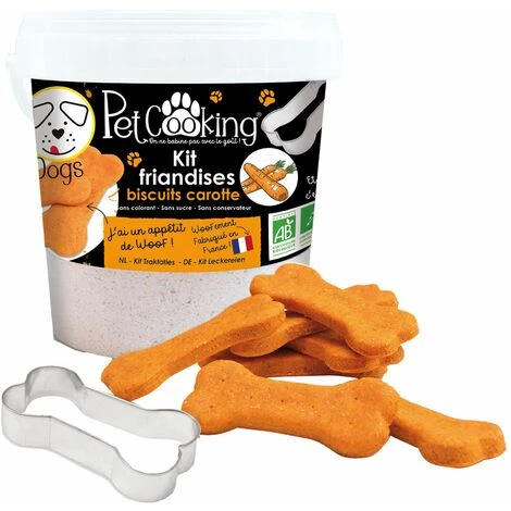 PETCOOCKING Kit Pour Biscuits Carotte Pour Chien 3 PETCOOCKING Kit Pour Biscuits Carotte Pour Chien