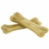 Paris Prix - Lot De 2 Os à Mâcher Pour Chien "peau De Vache" 11cm Beige -Alimentation pour chien Soldes 33706340 1