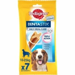 PEDIGREE Dentastix Friandises à Mâcher Moyen Chien 7 Sticks Dentaires (1x7) 7 PEDIGREE Dentastix Friandises à Mâcher Moyen Chien 7 Sticks Dentaires (1x7) -Alimentation pour chien Soldes 40983101 3