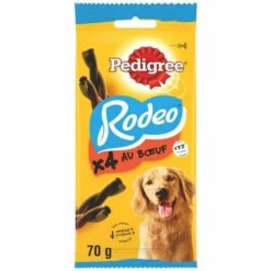 PEDIGREE Rodeo Récompenses Au Boeuf Pour Chien 80 Friandises (20x4) -Alimentation pour chien Soldes 40983117 4