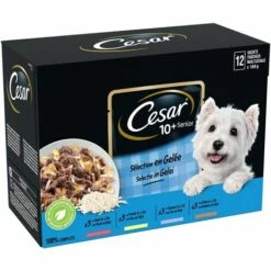 CESAR 72 Sachets Fraîcheur En Gelée 4 Variétés Pour Chien Senior 100g (6x12) 8 CESAR 72 Sachets Fraîcheur En Gelée 4 Variétés Pour Chien Senior 100g (6x12) -Alimentation pour chien Soldes 41862746 3