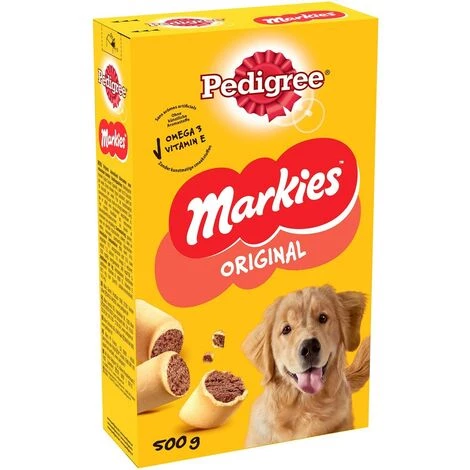PEDIGREE Markies Biscuits Fourrés Pour Chien 12x500g 6 PEDIGREE Markies Biscuits Fourrés Pour Chien 12x500g – Image 4