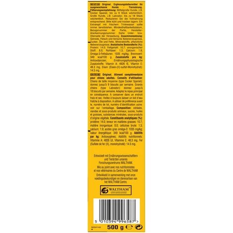 PEDIGREE Markies Biscuits Fourrés Pour Chien 12x500g 7 PEDIGREE Markies Biscuits Fourrés Pour Chien 12x500g – Image 5