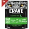 CRAVE Croquettes à L'agneau & Au Boeuf Pour Chiens Adultes 3x1 Kg -Alimentation pour chien Soldes 41868987 1