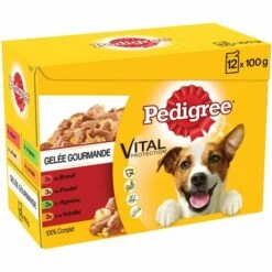 PEDIGREE 48 Sachets Fraîcheur En Gelée 4 Variétés Pour Chien 100g (4x12) 11 PEDIGREE 48 Sachets Fraîcheur En Gelée 4 Variétés Pour Chien 100g (4x12) -Alimentation pour chien Soldes 41868991 5