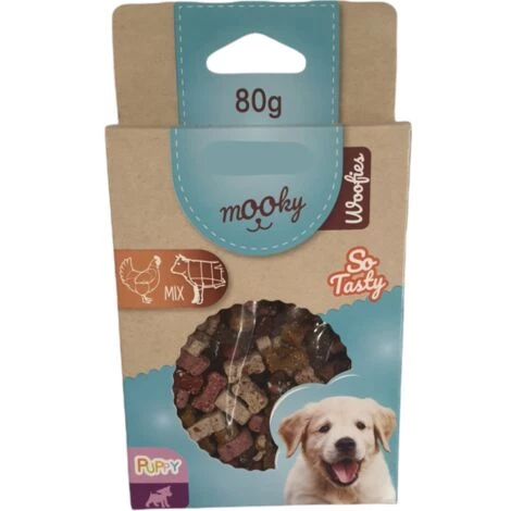 Friandise Pour Chiot, Forme Petit Os, 80 Grammes, Mix Poulet Bœuf. - Animallparadise 3 Friandise Pour Chiot, Forme Petit Os, 80 Grammes, Mix Poulet Bœuf. - Animallparadise