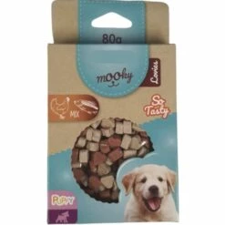 Friandise Pour Chiot Forme Petit Coeur 80 Grammes Mix Poulet, Poisson. - Animallparadise