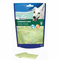 Denta Fun Spirulina Chewing Chips Pour Chiens, Poids 50 G. - Animallparadise - Vert