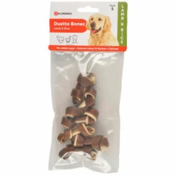 Friandise Pour Chien Agneau Et Riz 90 G DUETTO Bones - Flamingo Pet Products