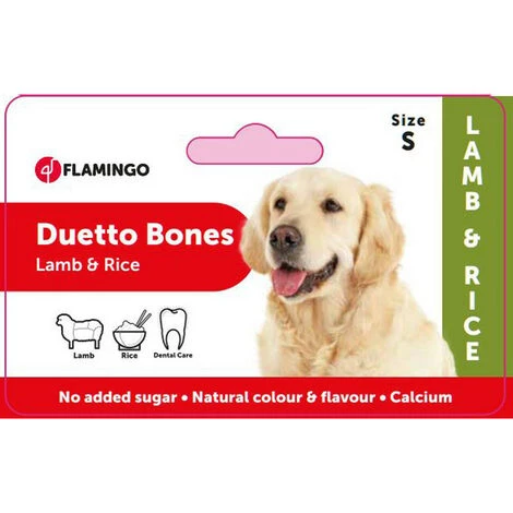 Friandise Pour Chien Agneau Et Riz 90 G DUETTO Bones - Flamingo Pet Products 5 Friandise Pour Chien Agneau Et Riz 90 G DUETTO Bones - Flamingo Pet Products – Image 3