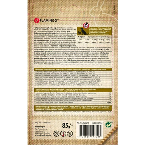 Friandise Lamelles De Lapin Enveloppé De Canard Hapki BBQ Pour Chien 85 G Sans Gluten - Flamingo Pet Products 4 Friandise Lamelles De Lapin Enveloppé De Canard Hapki BBQ Pour Chien 85 G Sans Gluten - Flamingo Pet Products – Image 2