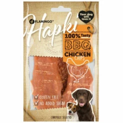 Friandise Filet De Poulet Hapki BBQ 85 G Sans Gluten Pour Chien - Flamingo Pet Products -Alimentation pour chien Soldes 51741697 2