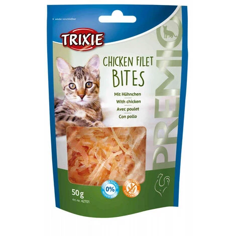 Friandise Filet De Poulet Sachet De 50 G Pour Chat - Trixie 3 Friandise Filet De Poulet Sachet De 50 G Pour Chat - Trixie