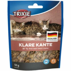 Friandise Cube De Bœuf Klare Kante Pour Chats 50 G - Trixie