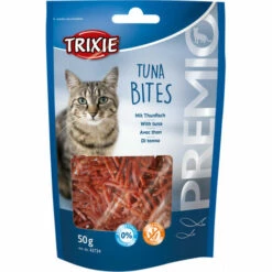 Friandise PREMIO Tuna Bites Au Thon Et Au Poulet,50 G Pour Chats. - Trixie