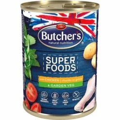 BUTCHER'S PET CARE 5011792005758 PÂTÉE POUR CHIEN POULET, LÉGUMES ADULTE 400 G