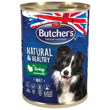 BUTCHERS BUTCHER'S PET CARE 5011792005642 PÂTÉE POUR CHIEN TURQUIE ADULTE 400 G 4 BUTCHERS BUTCHER'S PET CARE 5011792005642 PÂTÉE POUR CHIEN TURQUIE ADULTE 400 G – Image 2