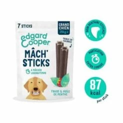 EDGARD & COOPER Friandise Chien Machsticks Grand Chien 240 G