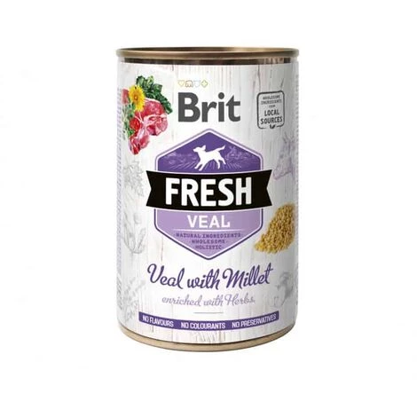 AFD Boite De Patee Pour Chien Brit Veau Millet 3 AFD Boite De Patee Pour Chien Brit Veau Millet