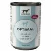 OPTIFOOD Patee Pour Chien Optimal Agneau 400g -Alimentation pour chien Soldes 55668580 1